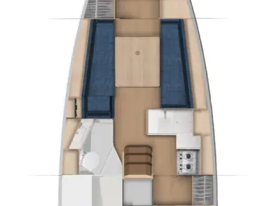 Vermietung Segelboot Jeanneau mit Führerschein
