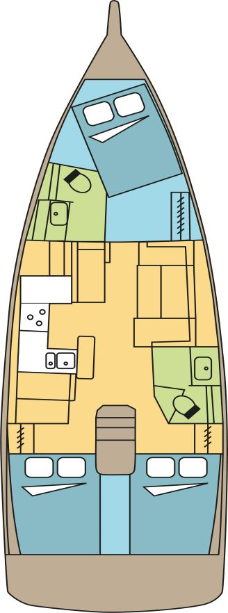 Segelboot mieten in Lefkáda zum besten Preis