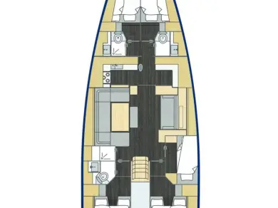 YachtCharter in Pula - Bavaria Bavaria C57 Style - 5 + 1 cab. auf SamBoat