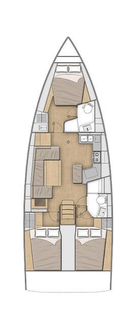 Ein Bénéteau Oceanis 40.1 mieten in Pula