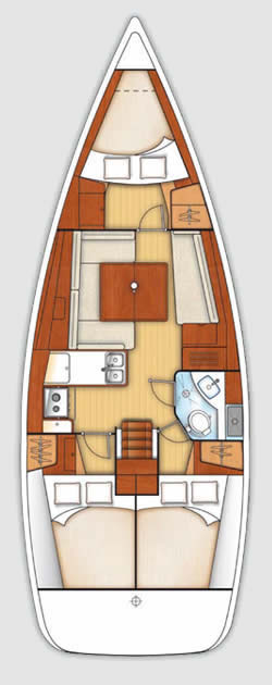Bénéteau Oceanis 37 mieten Paros (Insel)