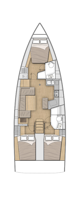 YachtCharter in Lavrion - Bénéteau Oceanis 40.1 auf SamBoat