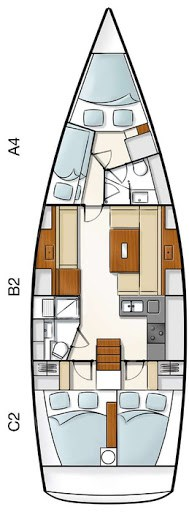 Boot mieten Pula günstig Hanse 430 E