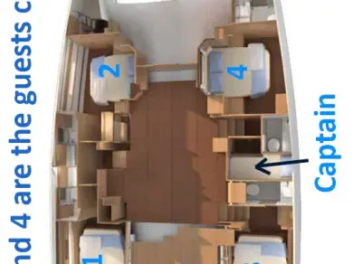 Boot mieten Capo d'Orlando günstig Dufour Catamarans 48 Sail