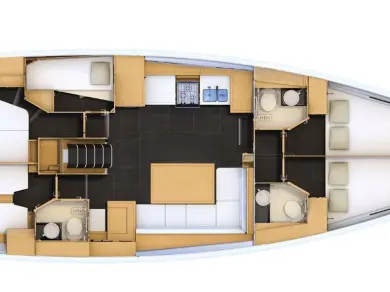 Ein Jeanneau Jeanneau 54 mieten in Piso Livadi