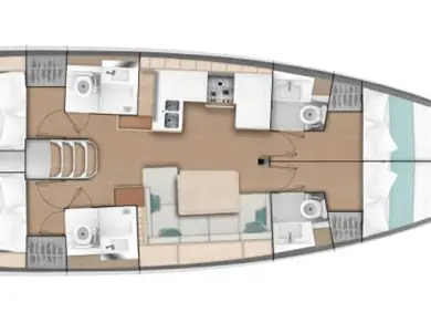 Boot mieten Lavrion günstig Sun Odyssey 490