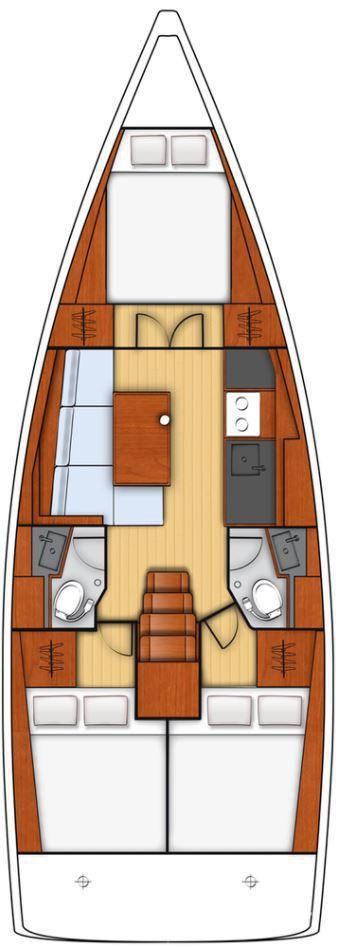 Segelboot mieten in Fethiye - Bénéteau Oceanis 38.1