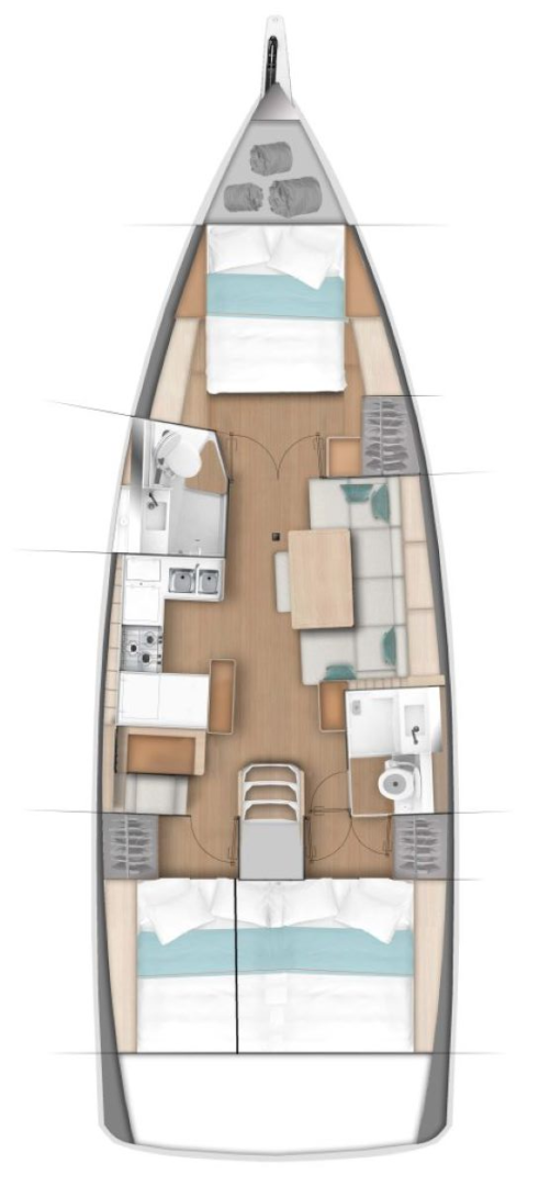 Segelboot mit oder ohne Skipper Jeanneau mieten in Annapolis