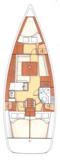 Vermietung Segelboot Bénéteau mit Führerschein