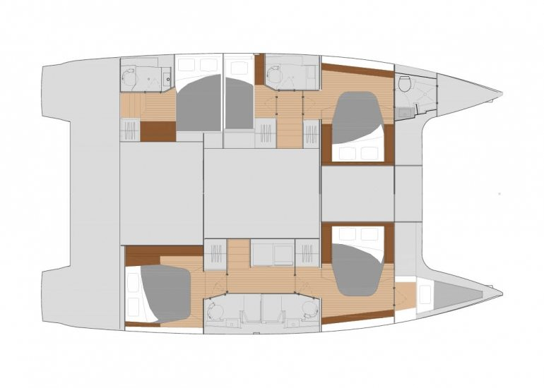 YachtCharter in Ao Po - Fountaine Pajot Saona 47 auf SamBoat
