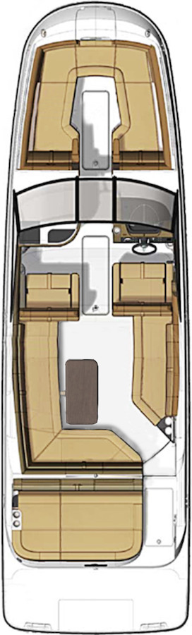 YachtCharter in Tribunj - Sea Ray Sea Ray SDX 270 auf SamBoat