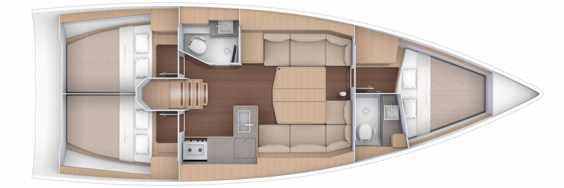 Segelboot mieten in Marseille - Dufour Dufour 390