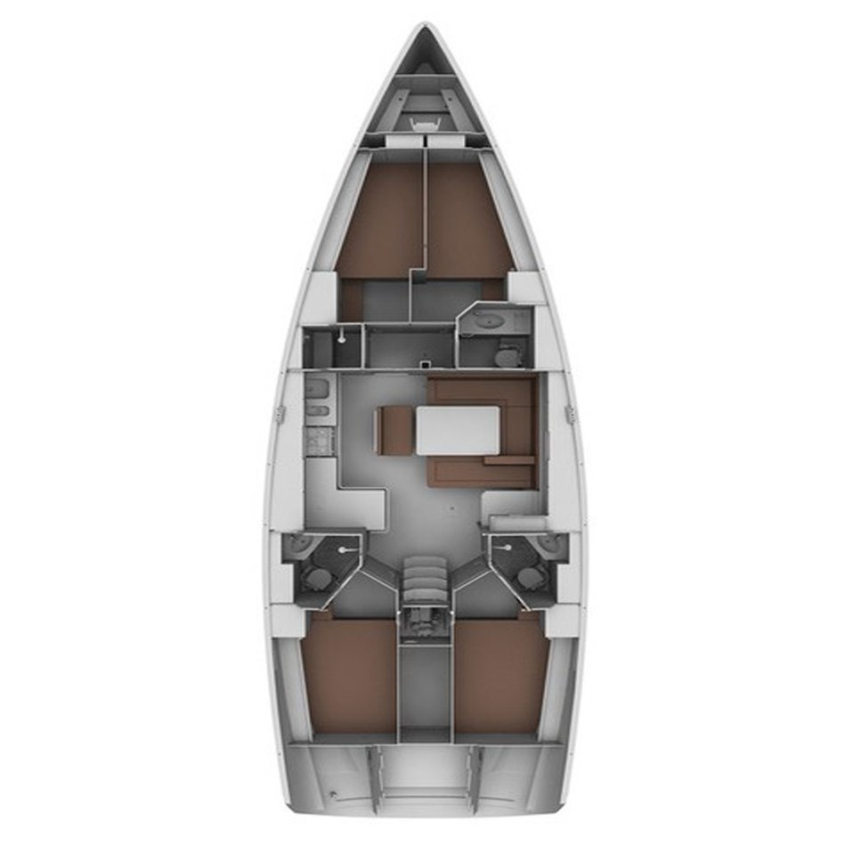 Segelboot mieten in Fethiye - Bavaria Cruiser 45
