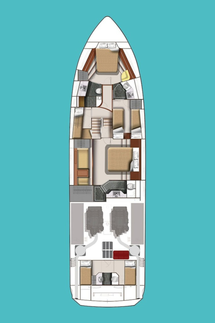 Yacht mieten in Split - Galeon Galeon 640 Fly