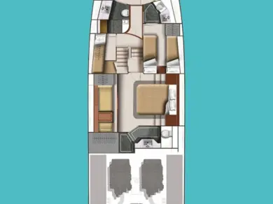 Yacht mieten in Split - Galeon Galeon 640 Fly