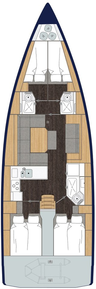 Bootsverleih Bavaria Bavaria C45 Mai Khao Samboat