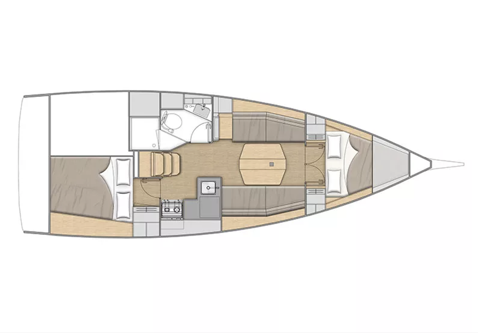 Segelboot mieten in Mai Khao - Bénéteau Oceanis 34.1