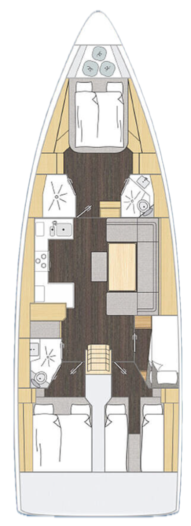 Vermietung Segelboot Bavaria mit Führerschein