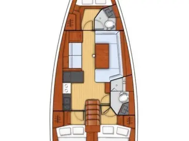 Segelboot mieten in Rogoznica - Bénéteau Oceanis 41.1