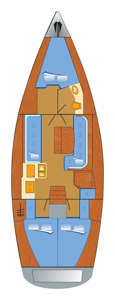 Segelboot mieten in Barth - Bavaria Bavaria 38 Cruiser