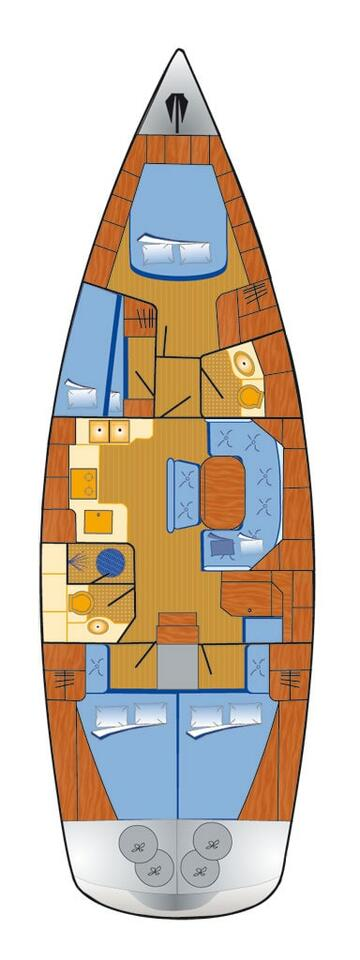 Vermietung Segelboot Bavaria mit Führerschein