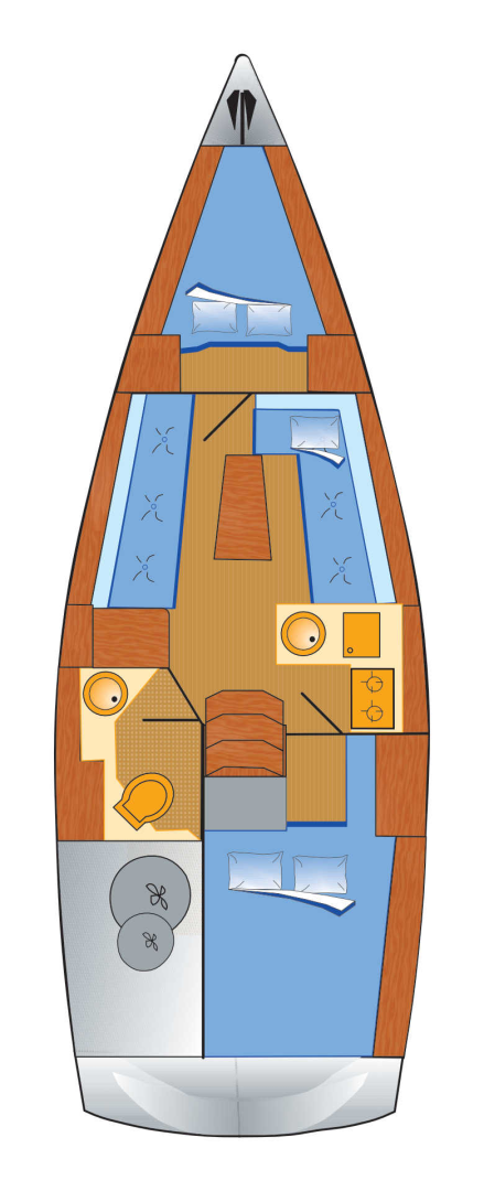 Bavaria Cruiser 33 mieten Heiligenhafen