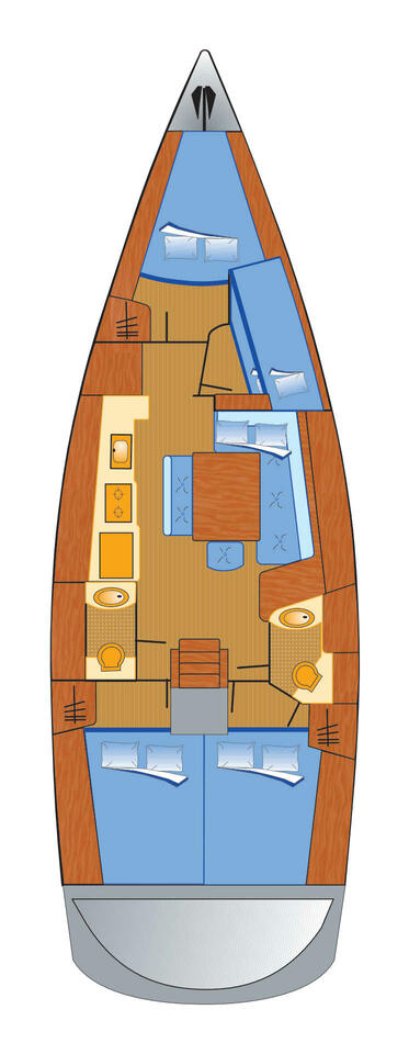 Segelboot mit oder ohne Skipper Bénéteau mieten in Heiligenhafen