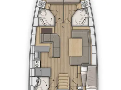 Segelboot mieten in Cala d'Or - Bénéteau Oceanis 51.1
