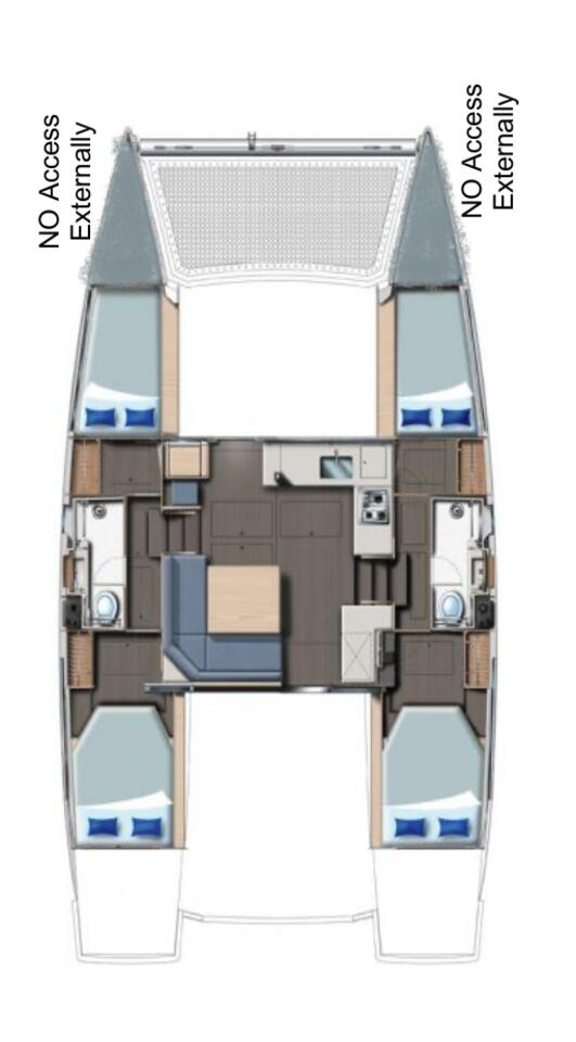 Ein Leopard Catamarans / Robertson & Caine Leopard 40 mieten in Furnari