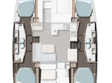 Vermietung Katamaran Leopard Catamarans / Robertson & Caine mit Führerschein