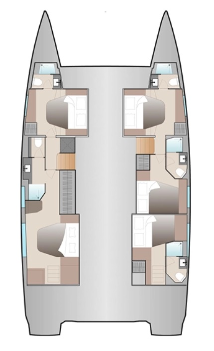 Fountaine Pajot Aura 51 mieten Seget Donji