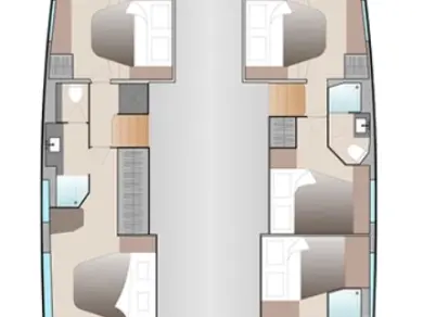 Fountaine Pajot Aura 51 mieten Seget Donji