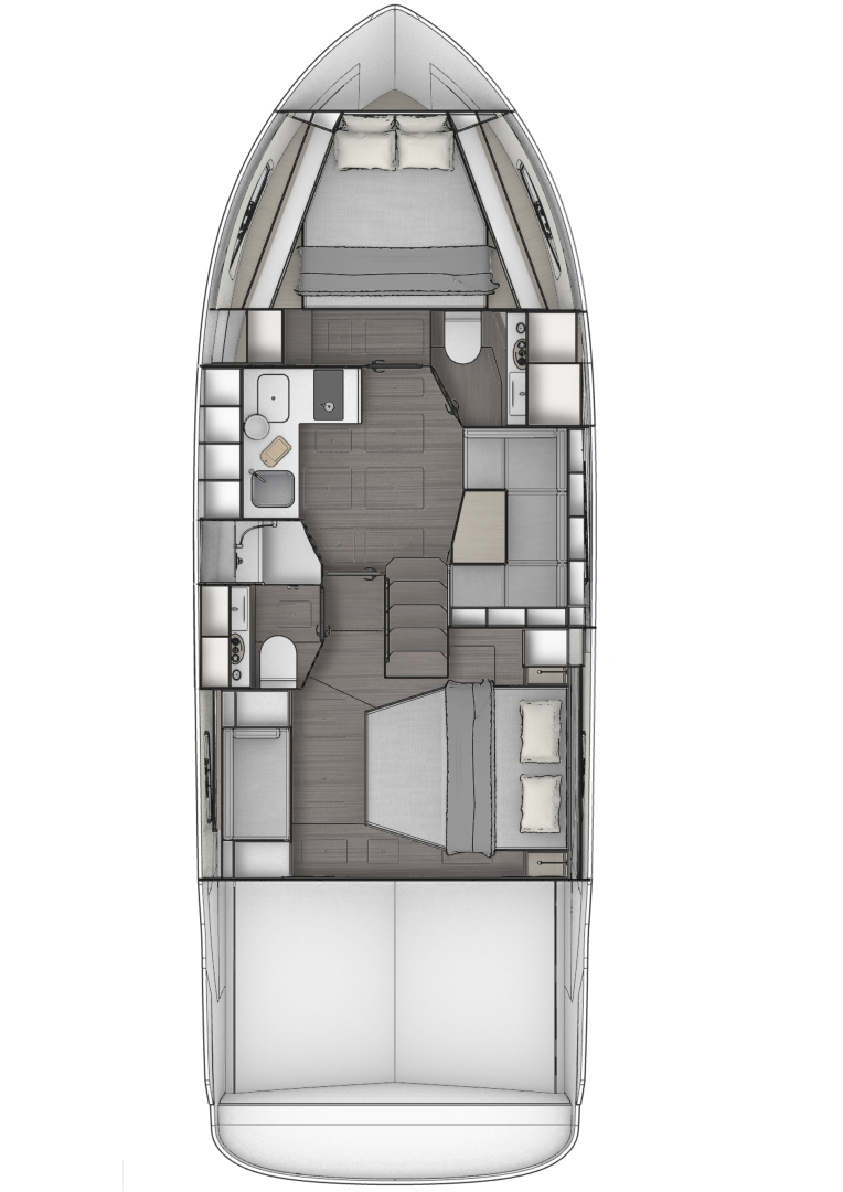 Vermietung Yacht Bavaria mit Führerschein