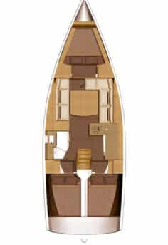 Boot mieten Toulon günstig Dufour 382 Grand Large