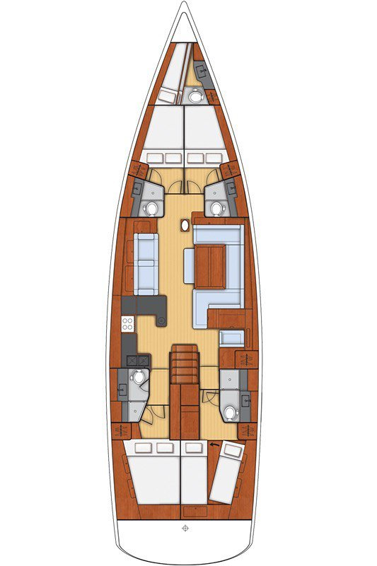 Ein Bénéteau Oceanis 60 mieten in Split