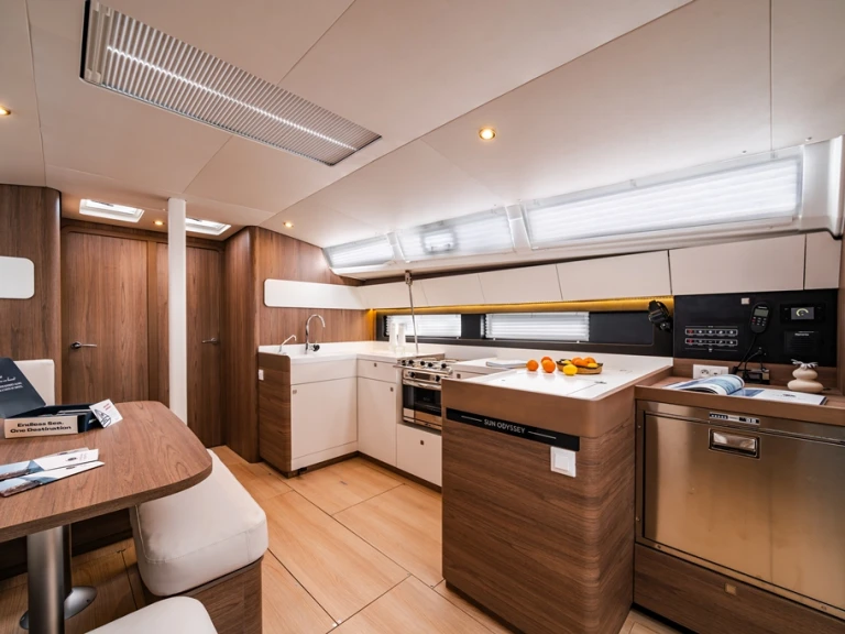 Boot mieten Piso Livadi günstig Sun Odyssey 455