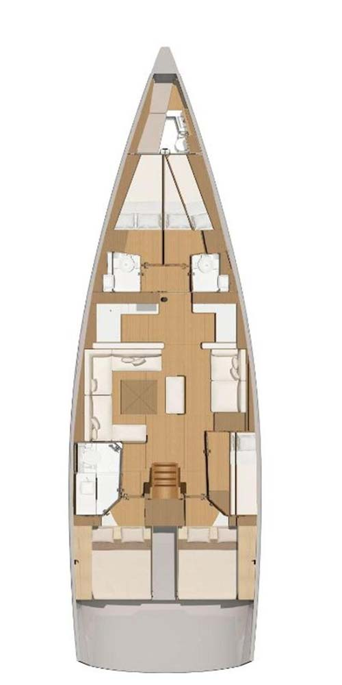 Boot mieten Trogir günstig Dufour 56 Exclusive