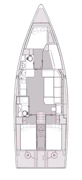 Bootsverleih Elan Elan Impression 45 (ex. 43) - 4 cab. Portorož Samboat