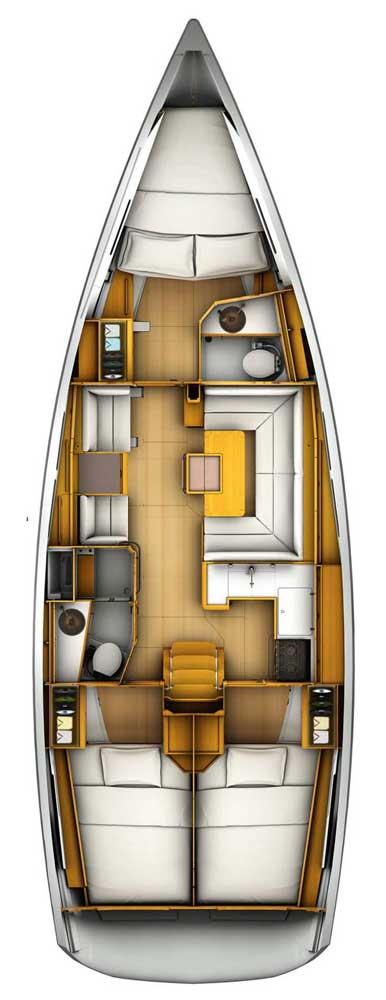 Segelboot mieten in Palma de Mallorca - Jeanneau Sun Odyssey 419