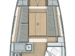 Vermietung Segelboot Bénéteau mit Führerschein