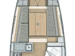 Vermietung Segelboot Bénéteau mit Führerschein