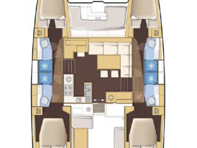 YachtCharter in Road Town - Lagoon Lagoon 450 F auf SamBoat