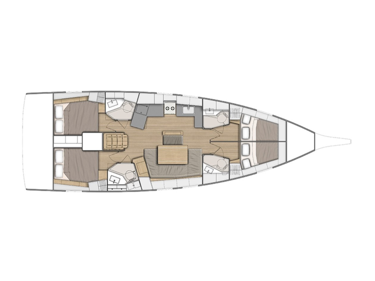 Ein Bénéteau Oceanis 46.1 mieten in Marmaris (district)