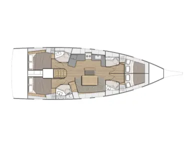 Ein Bénéteau Oceanis 46.1 mieten in Marmaris (district)