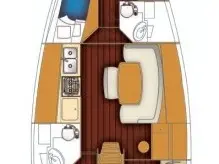 Boot mieten Trogir günstig Cyclades 43.4