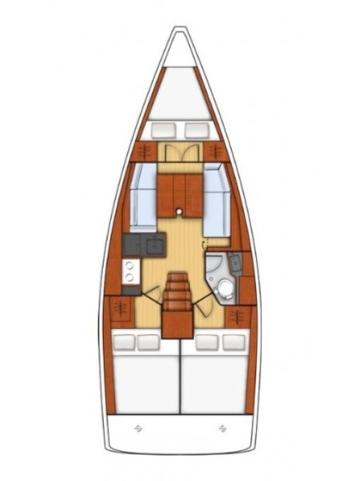 Ein Bénéteau Oceanis 35.1 mieten in Biograd na Moru