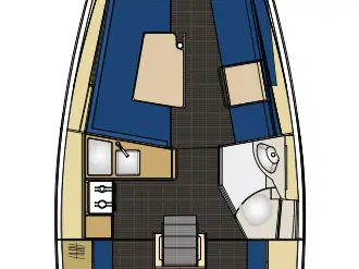 Boot mieten Izola günstig Elan 354 Impression