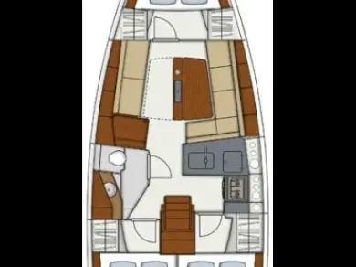 Segelboot mieten in Lefkáda - Hanse Hanse 345