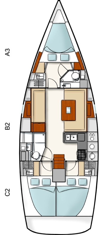 Hanse Hanse 400 mieten Kos
