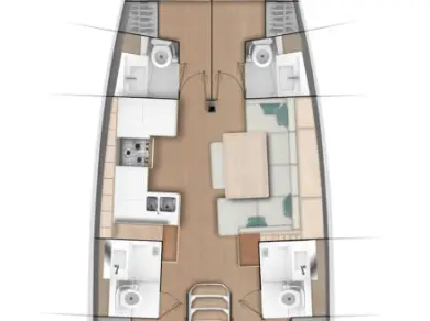 Bootsverleih Jeanneau Sun Odyssey 490 Gouviá Samboat